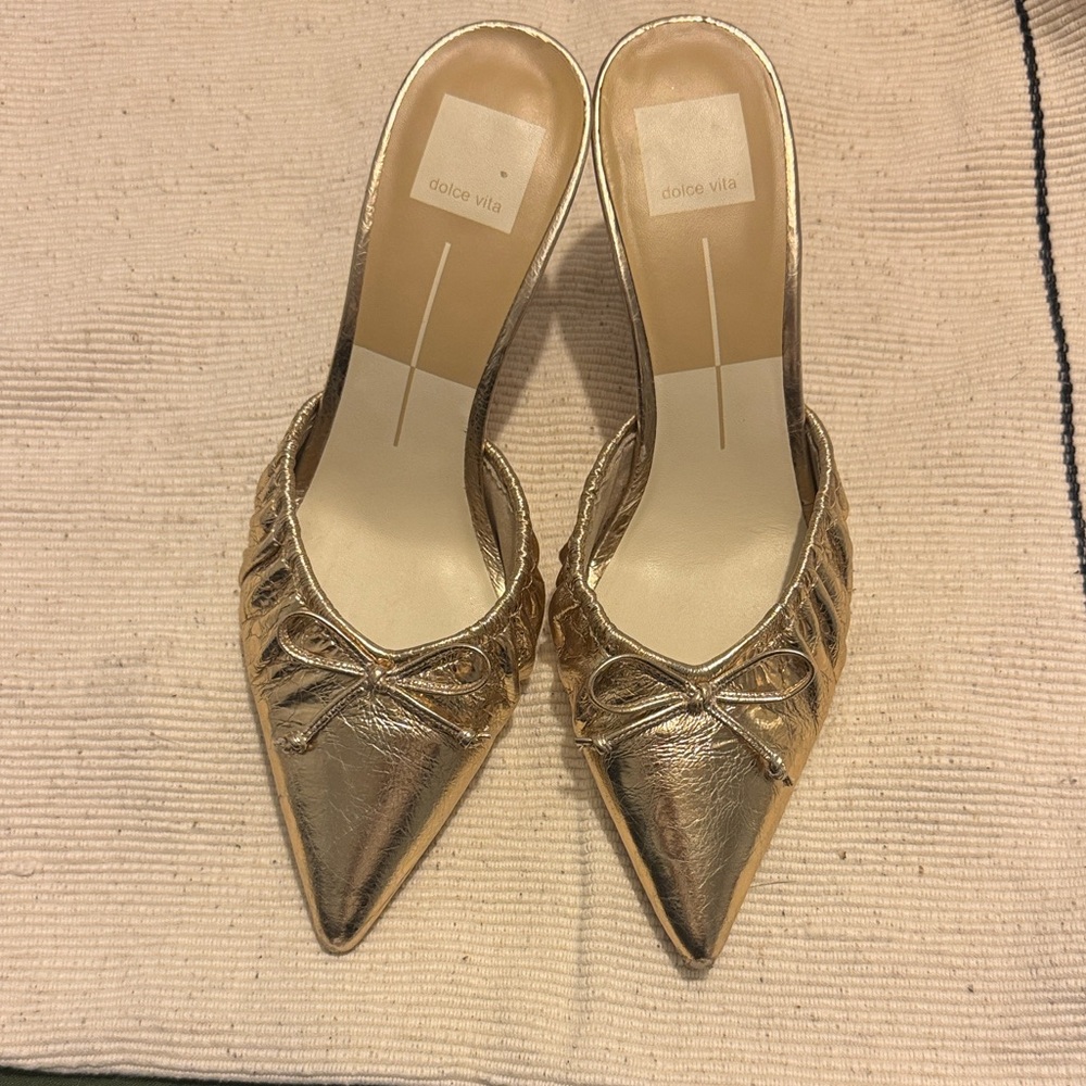 Dolce Vita - Gold Metallic Women's Heels